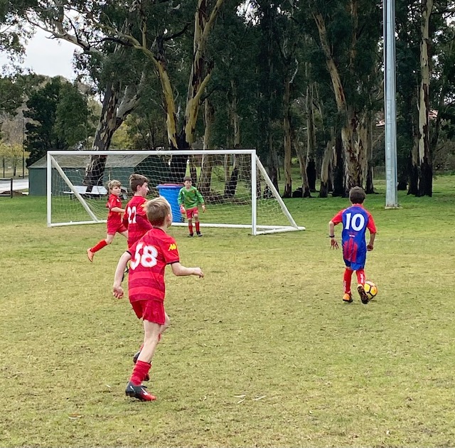 AHJSA U10: Woodside Warriors vs Mount Barker Red